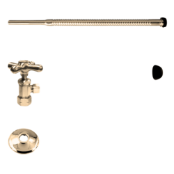 RKB0016 1/2" Nom. * 3/8" * 12" Corrugated Riser Kit - Cross Handle.